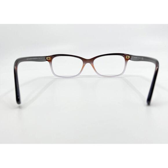 Coach HC6089 5401 Eyeglasses Brown Rectangular Frame 51-16-135 6300 - Picture 4 of 7